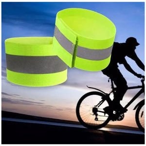 Yüksek Görünürlüklü Koşu ve Yürüyüş Bilekliği 4'lü Set (Esnek)