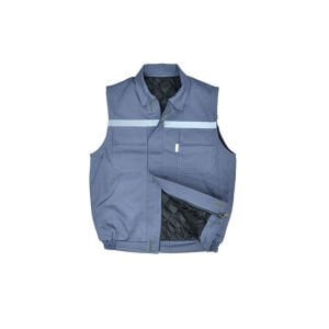 7/7 Gabardin Kapitoneli Kışlık Yelek