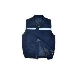 7/7 Gabardin Kapitoneli Kışlık Yelek