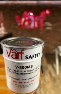Varf Safety V-500MS Geçici Çelik Yatay Yaşam Hattı