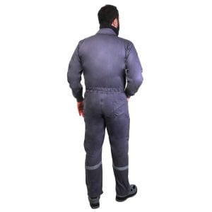 16/12 Gabardin Boy İşçi Tulumu Gri