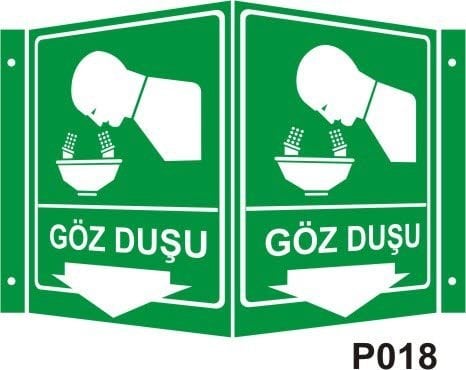 Göz Duşu Panoromik Levha (35x56cm)