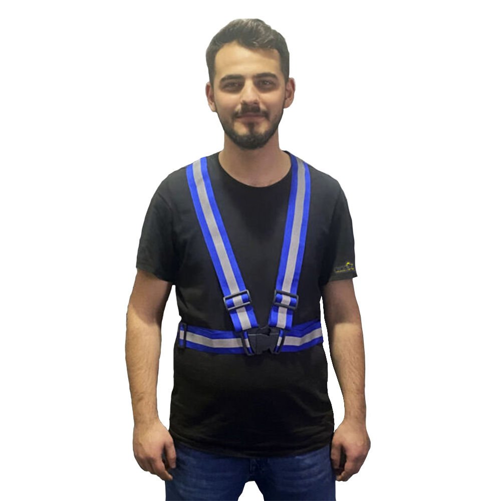 Pratik ikaz yeleği Lacivert Düz Kumaş