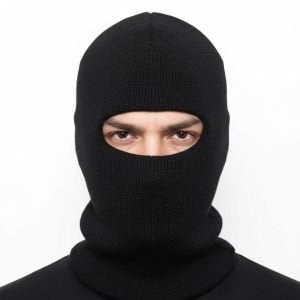 Buriş Yün Kar Maskesi Siyah (Standart Beden)