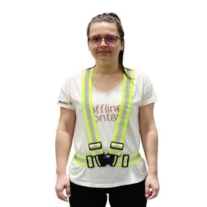 Pratik Yelek Sarı Düz Kumaş