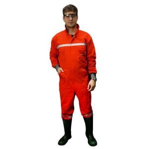 16/12 Gabardin Tıbbi Atık Tulumu