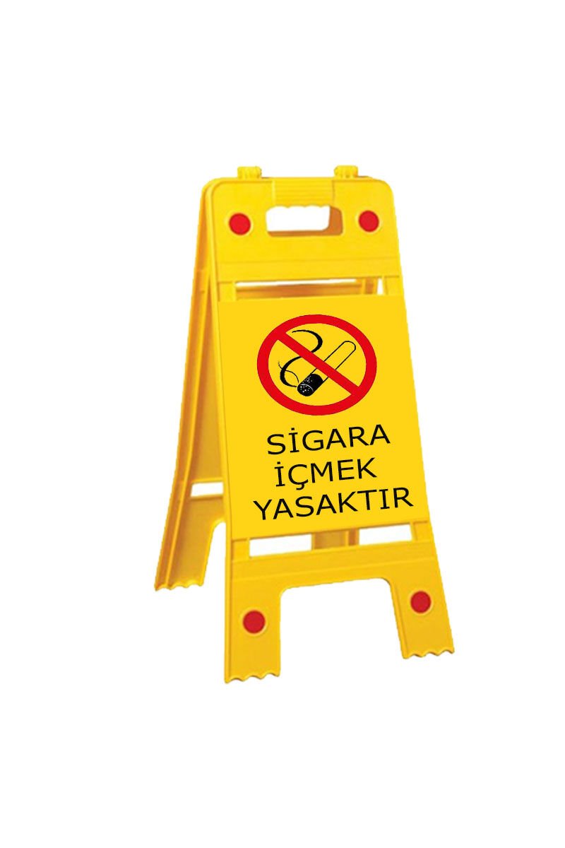 Sigara İçmek Yasaktır Portatif Ayaklı Levha