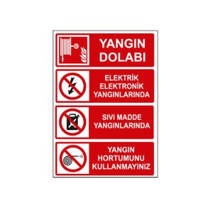 Yangın Dolabı Levhası