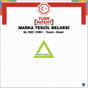 Reflektörlü Pratik İkaz Yeleği Turkuaz Cırtlı Model (Düz Kumaş) Turuncu