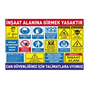 İnşaat Levha Seti 003 70x100 cm