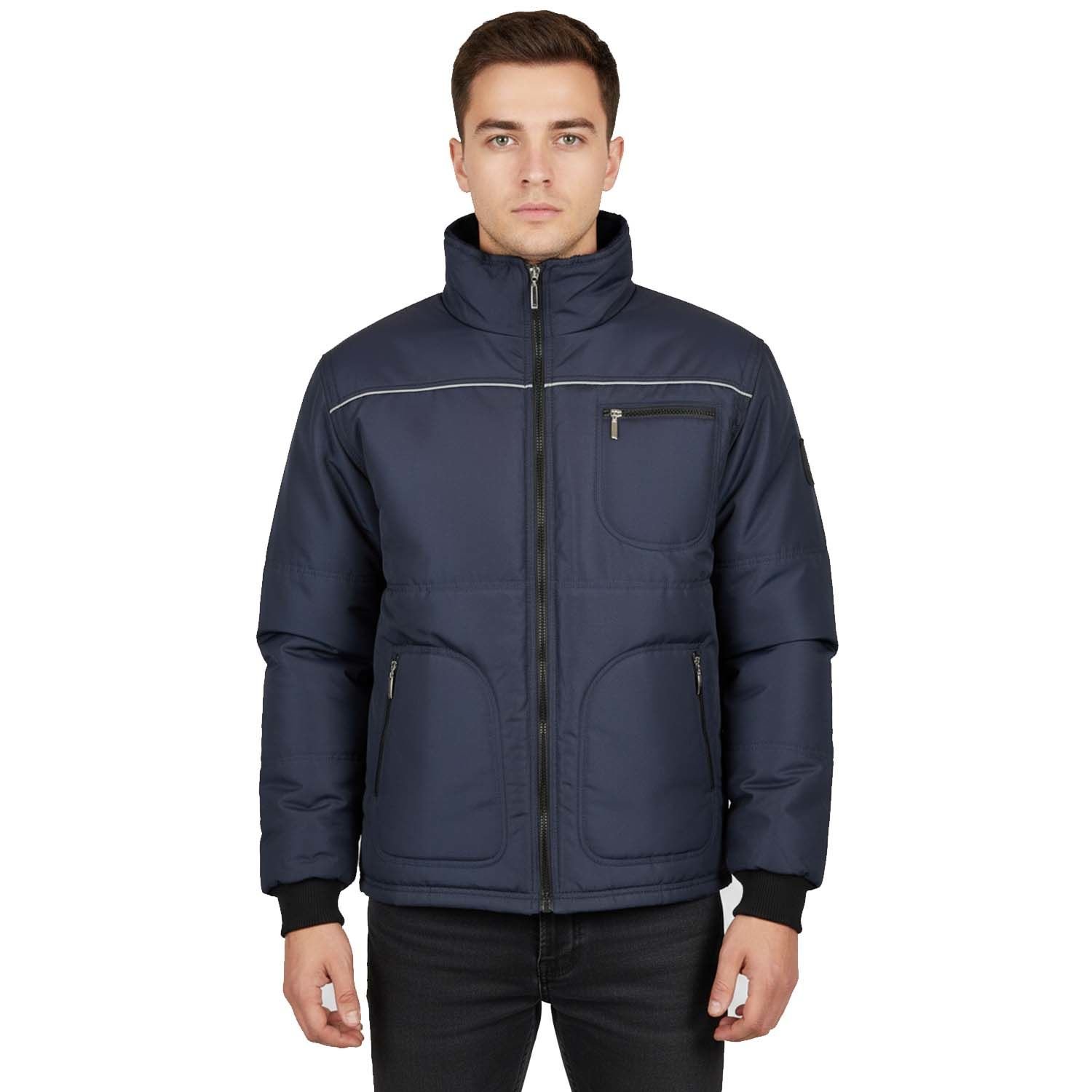 Buriş Kolları Çıkmalı İş Montu Lacivert Renk