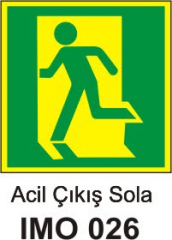 İmo Gemi İşaretleri (10*10 cm) 58