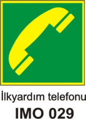 İmo Gemi İşaretleri (10*10 cm) 55