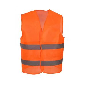 Reflektörlü Kurye İkaz Yeleği Sarı