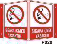 Sigara İçmek Yasaktır Panoromik Levha (35x56cm)
