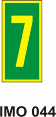 İmo Gemi İşaretleri (10*10 cm) 40