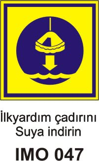 İmo Gemi İşaretleri (10*10 cm) 37