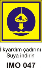 İmo Gemi İşaretleri (10*10 cm) 37