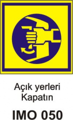 İmo Gemi İşaretleri (10*10 cm) 34