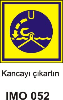 İmo Gemi İşaretleri (10*10 cm) 32