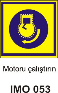 İmo Gemi İşaretleri (10*10 cm) 31