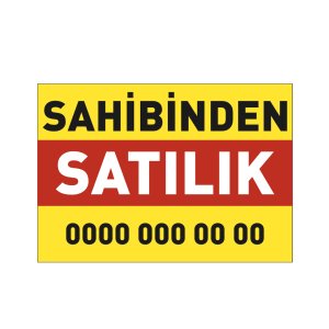 Sahibinden Kiralık/Satılık Branda Afiş