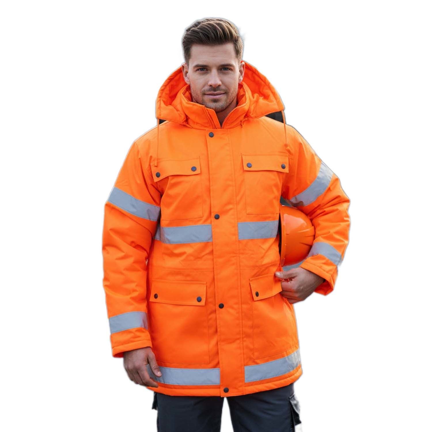 Vento Oxford Parka Turuncu (Reflektörlü) (PR04)