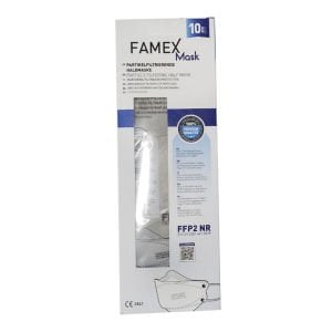 Famex FFP2 NR Ventilsiz Maskesi 10'lu