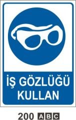 İş Gözlüğü Kullan