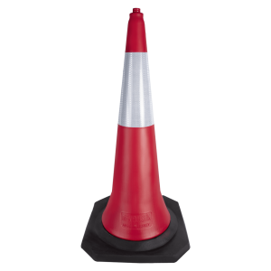 100 cm Trafik ve Reklam Konisi (Kauçuk Taban)(3600)