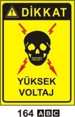 Yüksek Voltaj Levhası