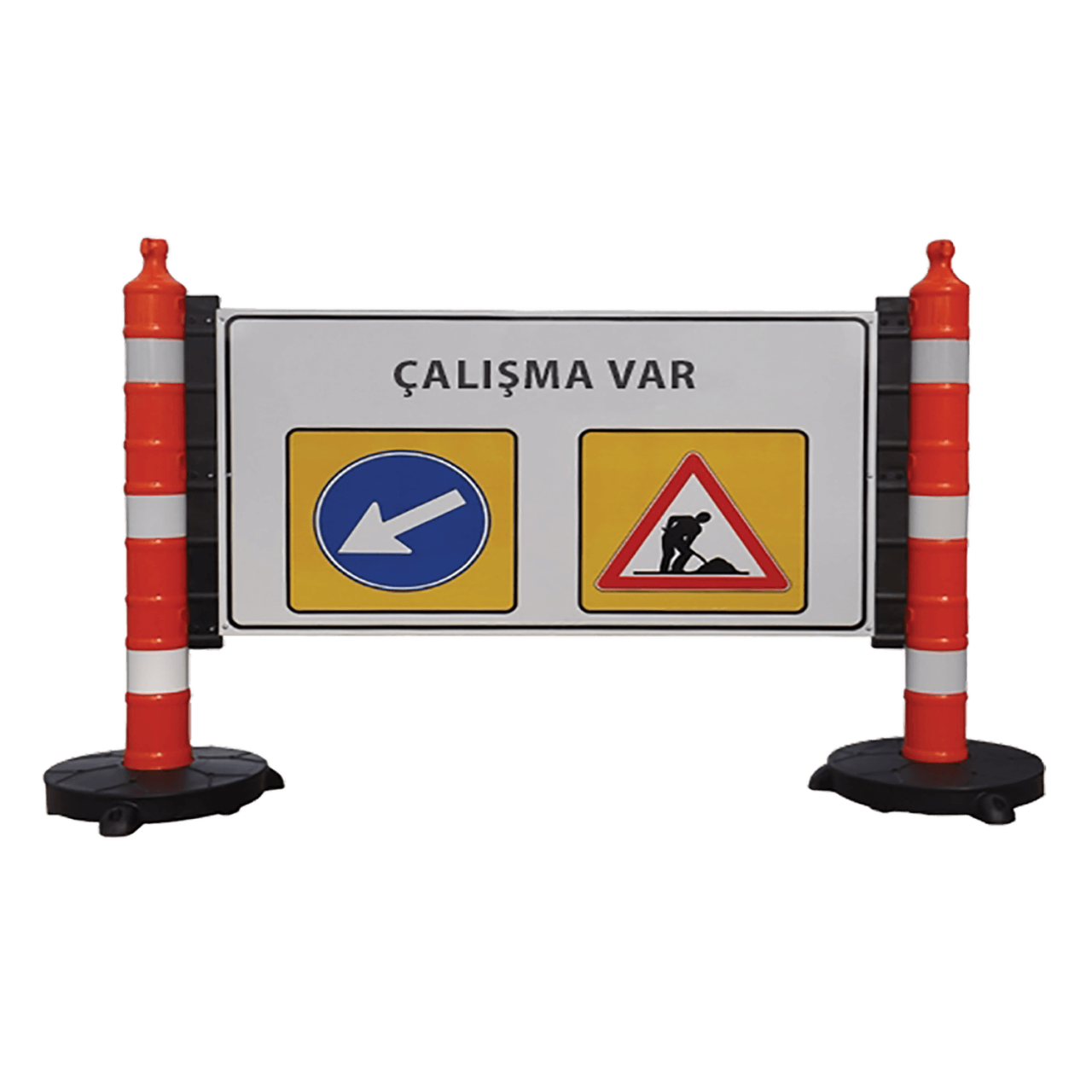 Levhalı Dikme Bariyer Enjeksiyon 75x125 cm (MFK 7121)