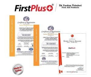 First Plus Beyaz Çantalı Ev Tipi İlk Yardım Seti (FP 03.102)