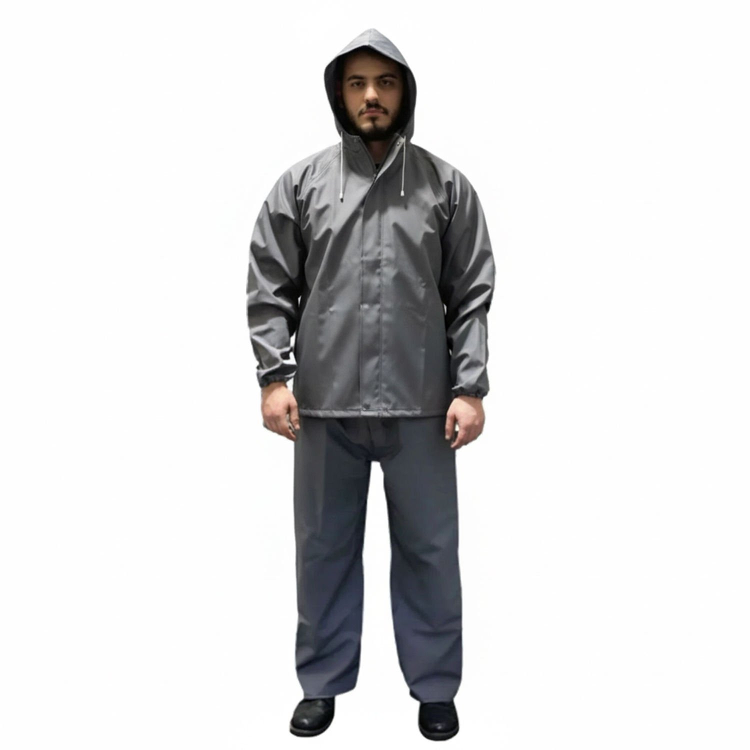 Balıkçı Takım Yağmurluk Gri Renk