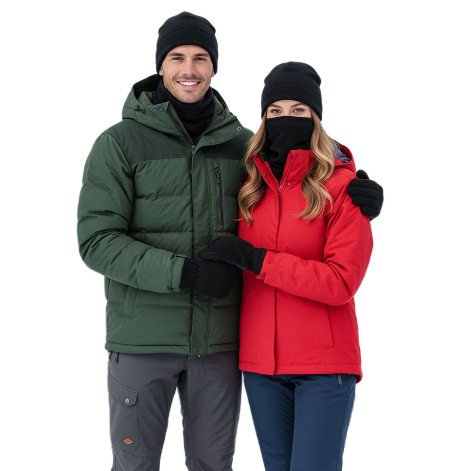 Polar Bere Boyunluk Bere ve Polar Eldiven Set