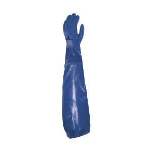 Delta Plus Petro VE766 Pvc Kaplı Kimyasal Koruyucu İş Eldiveni (62 CM)