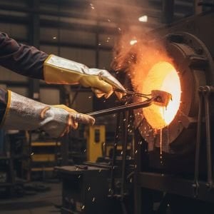 Kevlar Isıya Dayanıklı Alüminize Eldiven