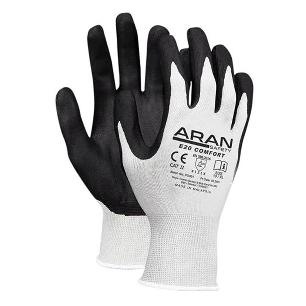 Aran E20 Köpük Nitril Yıkanabilir İş Eldiveni