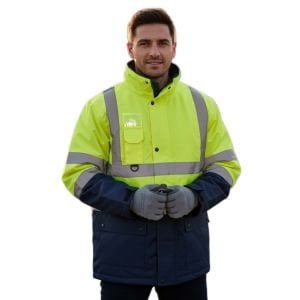 Vento Oxford Parka Sarı-Lacivert Parka (PR06)