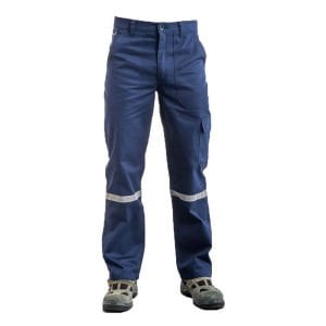 7/7 Gabardin Kışlık Lacivert İş Pantolonu