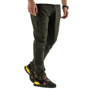 Softshell Rüzgar Su Geçirmez İş Pantolonu Haki Renk