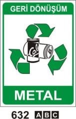 Metal (Geri Dönüşüm/Tehlikeli Atık Levhası)