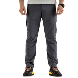 Softshell Rüzgar Su Geçirmez İş Pantolonu Gri Renk