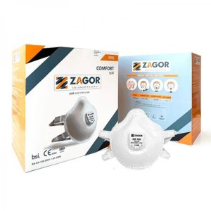 Zagor ZGR 5020 FFP2 V NR Solunum Maskesi (Comfort Seri)