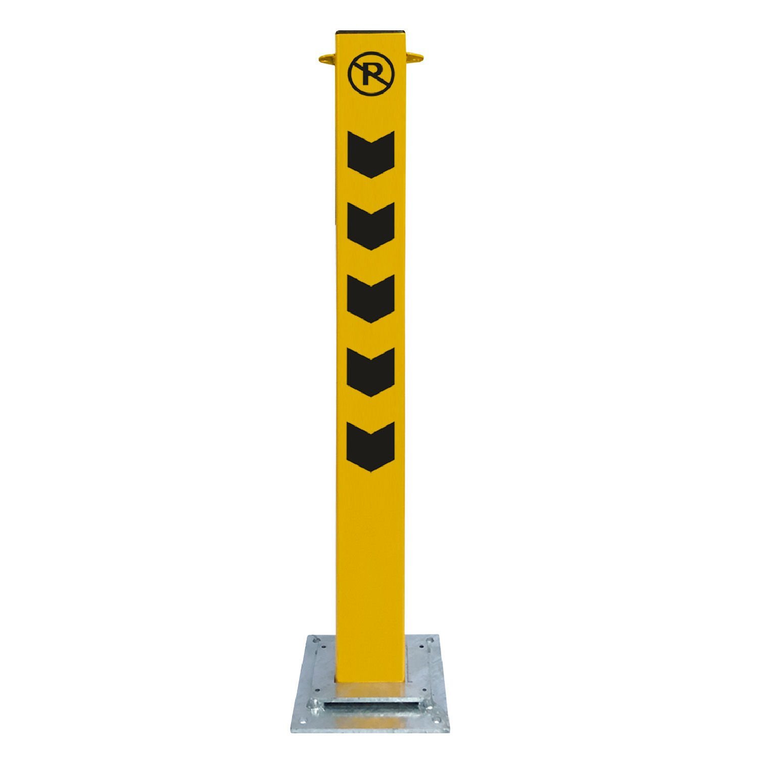 Tabanlı Kilitli Otopark Direği 8x8 cm (MFK 6270)