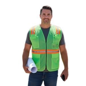 Vento Mühendis Tipi İkaz Yeleği Sarı Turuncu Reflektörlü