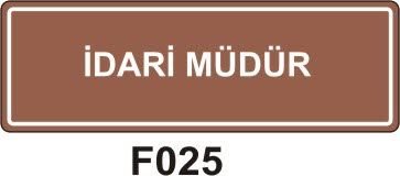 İdari Müdür