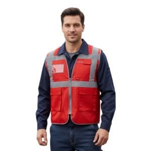 Vento Mühendis ikaz Yeleği Bordo