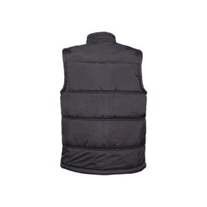 Buriş Polar Astarlı Yelek Siyah Renk