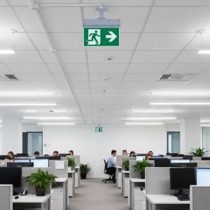 Çift Yönlü Acil Yönlendirme Armatürü (Askı Aparatlı) Sağ-Sol Yön